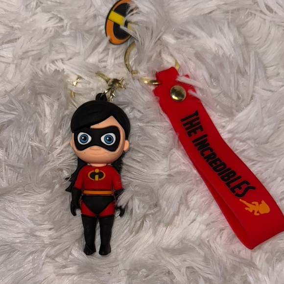 The Incredibles Keychain with Red Strap - Picture 3 of 3